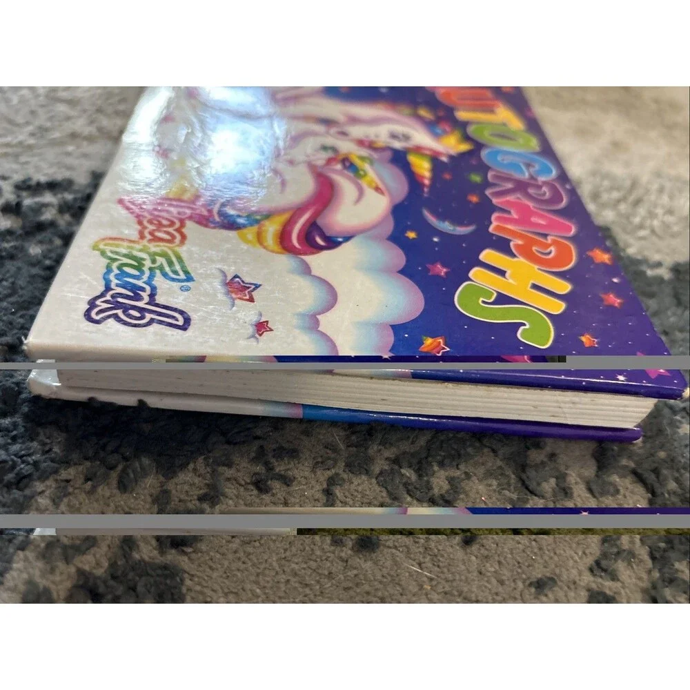 Lisa Frank Markie Autographs Book VERY RARE